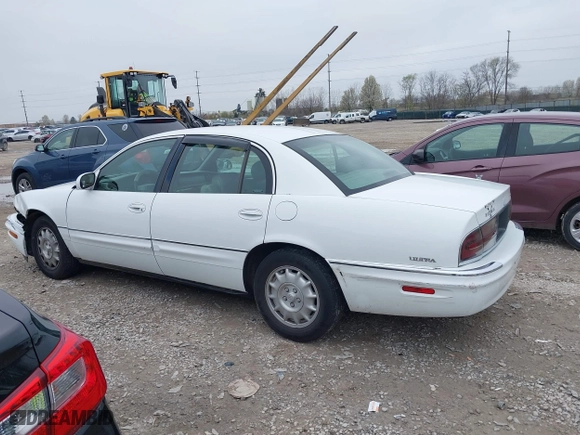 1999 Buick Park Avenue Ultra with VIN 1G4CU5217X4658627, listed as a IAAI auction lot 42013174 with 148,856 mi miles. Bid and sale history available at carsss.com. Image 14.