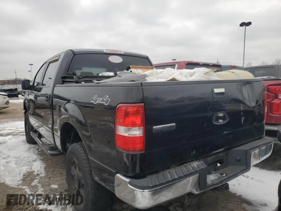 2007 Ford F-150 XLT with VIN 1FTRW14W67FB36392, listed as a Copart auction lot 43445435 with 187,237 mi miles and Clean title. Bid and sale history available at DreamBid. Image 6.