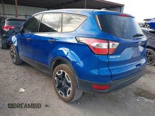 2017 Ford Escape S with VIN 1FMCU0F74HUC10414, listed as a IAAI auction lot 40830488 with 196,574 mi miles. Bid and sale history available at carsss.com. Image 3.