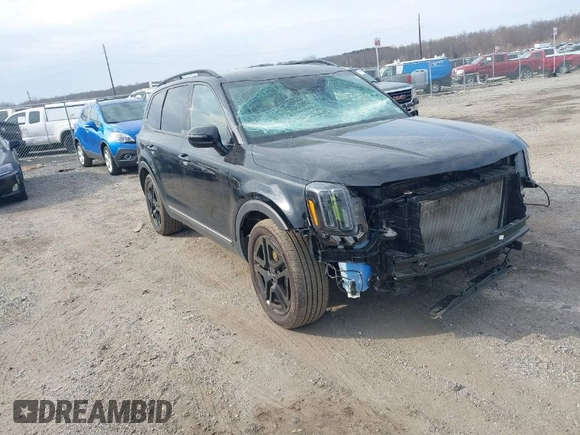 2023 Kia Telluride SX Prestige with VIN 5XYP5DGC0PG379447, listed as a IAAI auction lot 41716826 with 45,269 mi miles and . Bid and sale history available at DreamBid. Image 1.