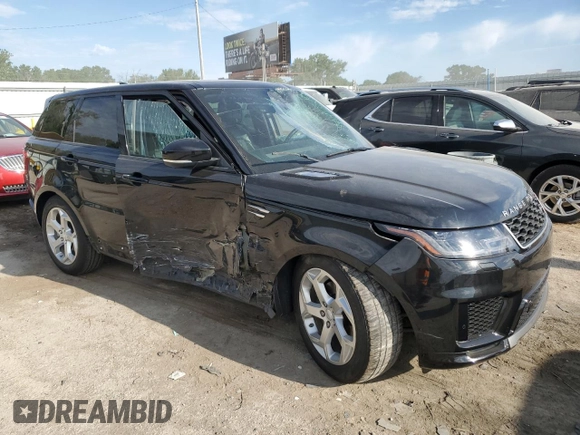2018 Land Rover Range Rover Sport HSE z VIN SALWR2RK9JA181782, wystawiony jako Copart lot #57911275 z przebiegiem 46 125 mil mil oraz Szkoda całkowita • Salvage title. Historia ofert i sprzedaży dostępna na DreamBid. Obrazek 4.