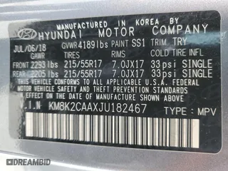 2018 Hyundai Kona SEL with VIN KM8K2CAAXJU182467, listed as a Copart auction lot 49790985 with 48,904 mi miles and Salvage Title. Bid and sale history available at carsss.com. Image 12.