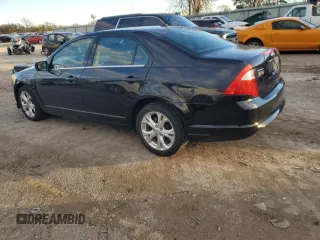 2012 Ford Fusion SE with VIN 3FAHP0HA4CR205519, listed as a Copart auction lot 47305505 with 49,627 mi miles and Salvage Title. Bid and sale history available at carsss.com. Image 2.