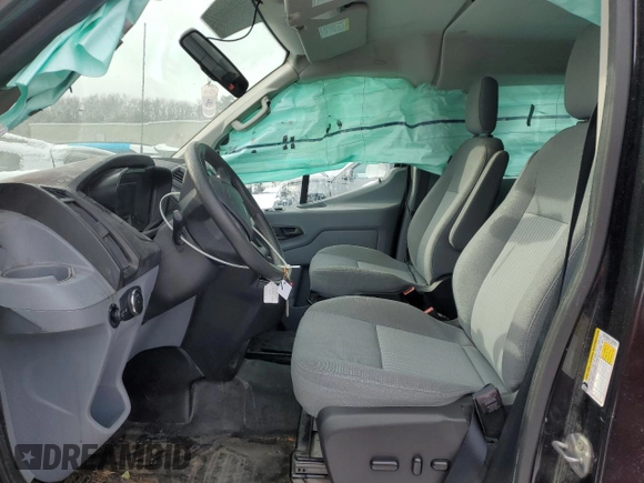 2015 Ford Transit XL with VIN 1FBZX2YM0FKB17715, listed as a Copart auction lot 41738095 with 96,670 mi miles and Salvage title. Bid and sale history available at DreamBid. Image 7.