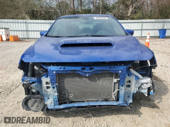 2023 Subaru WRX Premium with VIN JF1VBAF64P9821650, listed as a Copart auction lot 46983085 with 13,016 mi miles and Salvage title. Bid and sale history available at DreamBid. Image 5.