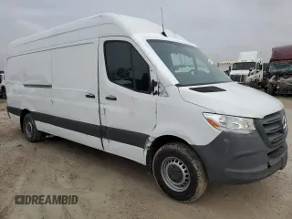 2022 Mercedes-Benz Sprinter Cargo with VIN W1Y40CHY0NT101988, listed as a Copart auction lot 46516295 with 91,042 mi miles and Salvage Title. Bid and sale history available at carsss.com. Image 4.