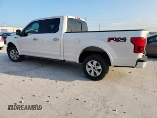 2018 Ford F-150 XL with VIN 1FTFW1EG0JFC00413, listed as a Copart auction lot 63479205 with 204,400 mi miles and Salvage title. Bid and sale history available at DreamBid. Image 2.