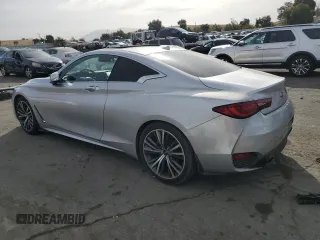 2020 Infiniti Q60 Luxe with VIN JN1EV7EK9LM341035, listed as a Copart auction lot 79031184 with 70,291 mi miles and Salvage Title. Bid and sale history available at carsss.com. Image 2.