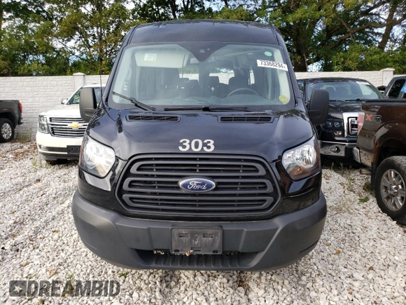 2019 Ford Transit Passenger XL with VIN 1FBZX2CM5KKA11360, listed as a Copart auction lot 73368294 with 270,293 mi miles and Non Repairable. Bid and sale history available at carsss.com. Image 5.