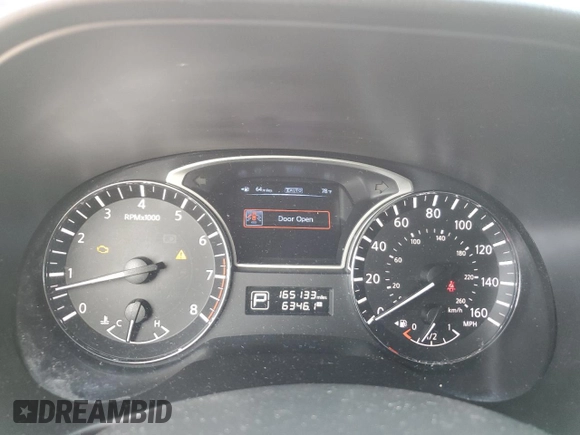 2013 Nissan Pathfinder SL with VIN 5N1AR2MM0DC688536, listed as a Copart auction lot 58344815 with 165,133 mi miles and Salvage title. Bid and sale history available at DreamBid. Image 9.