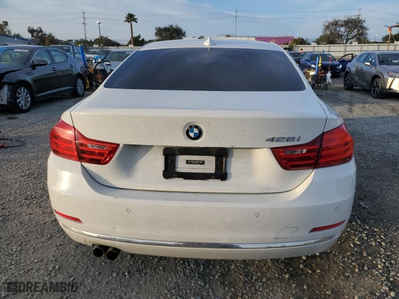 2015 BMW 4 Series 428i with VIN WBA3N7C54FK224395, listed as a Copart auction lot 45746095 with 85,646 mi miles and Salvage Title. Bid and sale history available at carsss.com. Image 6.