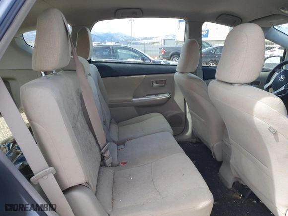 2012 Toyota Prius v Two with VIN JTDZN3EU8C3176853, listed as a Copart auction lot 49718575 with 118,381 mi miles and Salvage Title. Bid and sale history available at carsss.com. Image 10.