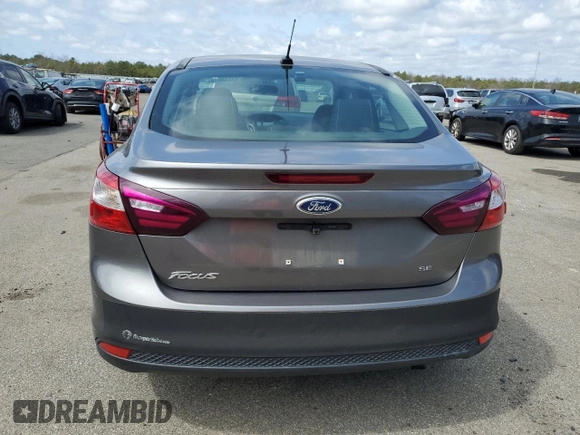 2014 Ford Focus SE with VIN 1FADP3F25EL102381, listed as a Copart auction lot 52634515 with 64,221 mi miles and Clean Title. Bid and sale history available at carsss.com. Image 6.