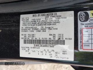 2010 Lincoln MKZ z VIN 3LNHL2JC6AR655632, wystawiony jako IAAI lot #42126449 z przebiegiem 184 322 mil mil oraz . Historia ofert i sprzedaży dostępna na DreamBid. Obrazek 9.