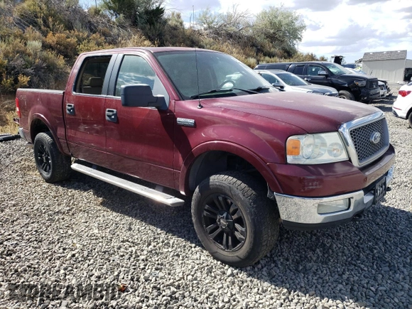 2005 Ford F-150 XLT with VIN 1FTPW14555KC75366, listed as a Copart auction lot 65283555 with 226,491 mi miles and Clean title. Bid and sale history available at DreamBid. Image 4.