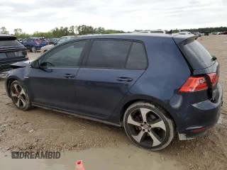 2016 Volkswagen Golf GTI Autobahn w/Performance Pkg with VIN 3VW447AU1GM049468, listed as a Copart auction lot 47206595 with 71,245 mi miles and Salvage Title. Bid and sale history available at carsss.com. Image 2.