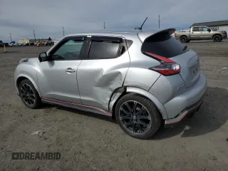 2015 Nissan Juke S with VIN JN8AF5MV4FT560735, listed as a Copart auction lot 49888235 with 112,175 mi miles and Salvage Title. Bid and sale history available at carsss.com. Image 2.