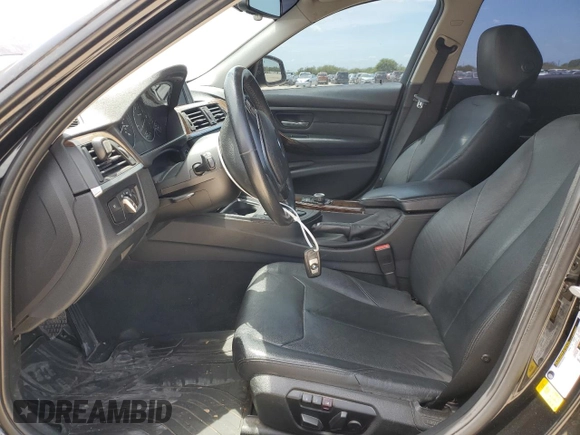 2014 BMW 3 Series 328i with VIN WBA3A5G52ENP30251, listed as a Copart auction lot 82926134 with 106,666 mi miles and Salvage title. Bid and sale history available at DreamBid. Image 7.