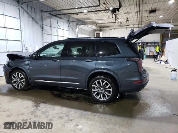 2021 Cadillac XT6 Sport z VIN 1GYKPGRS2MZ129192, wystawiony jako Copart lot #67452624 z przebiegiem 41 059 mil mil oraz Szkoda całkowita • Salvage title. Historia ofert i sprzedaży dostępna na DreamBid. Obrazek 2.