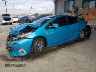2021 Toyota Prius LE with VIN JTDKAMFP7M3191406, listed as a Copart auction lot 74557104 with 42,790 mi miles and Salvage title. Bid and sale history available at DreamBid. Image 1.