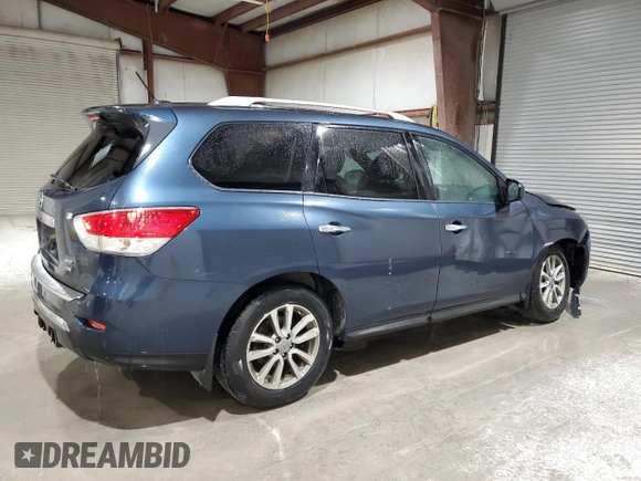 2016 Nissan Pathfinder Platinum with VIN 5N1AR2MM7GC601266, listed as a Copart auction lot 54527615 with 178,046 mi miles and Salvage Title. Bid and sale history available at carsss.com. Image 3.