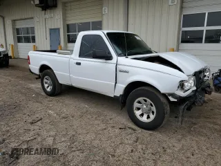 2010 Ford Ranger XL with VIN 1FTKR1AD1APA43017, listed as a Copart auction lot 51975555 with 142,758 mi miles and Salvage Title. Bid and sale history available at carsss.com. Image 4.