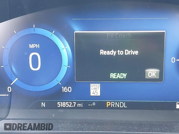 2021 Ford Escape Titanium Hybrid with VIN 1FMCU9DZ0MUB14833, listed as a IAAI auction lot 42593983 with 51,852 mi miles and . Bid and sale history available at DreamBid. Image 16.