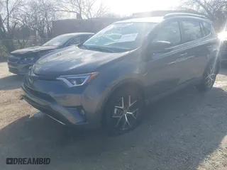 2017 Toyota RAV4 SE with VIN JTMJFREV5HJ704650, listed as a IAAI auction lot 41808708 with 53,637 mi miles. Bid and sale history available at carsss.com. Image 2.