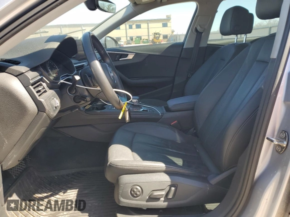 2017 Audi A4 ultra Premium with VIN WAUGMAF44HN059776, listed as a Copart auction lot 47557685 with 81,730 mi miles and Salvage Title. Bid and sale history available at carsss.com. Image 7.