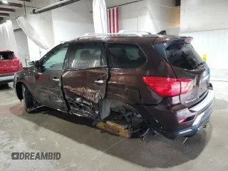 2020 Nissan Pathfinder SL with VIN 5N1DR2CM0LC639463, listed as a Copart auction lot 61338805 with 65,333 mi miles and Salvage title. Bid and sale history available at DreamBid. Image 2.