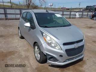 2015 Chevrolet Spark LS with VIN KL8CB6S94FC733710, listed as a IAAI auction lot 41853916 with 131,399 mi miles and . Bid and sale history available at DreamBid. Image 1.