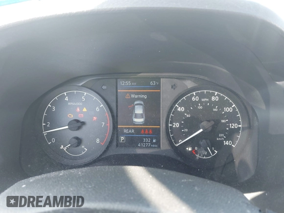 2023 Nissan Altima S with VIN 1N4BL4BV7PN332567, listed as a IAAI auction lot 41583015 with 41,277 mi miles and . Bid and sale history available at DreamBid. Image 7.