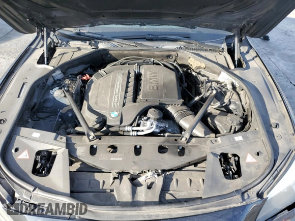 2014 BMW 7 Series 740Li with VIN WBAYE4C52ED137716, listed as a Copart auction lot 46108955 with 82,873 mi miles and Salvage Title. Bid and sale history available at carsss.com. Image 13.