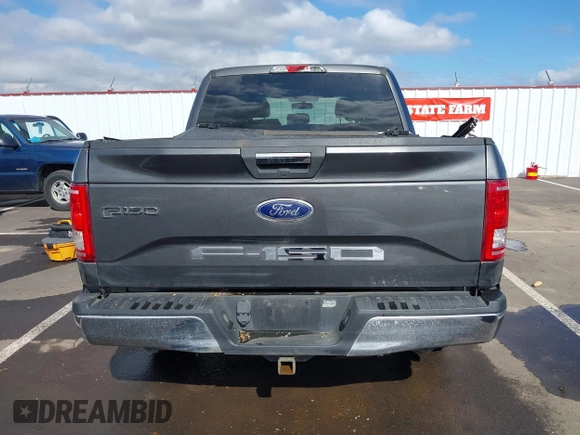 2015 Ford F-150 XLT with VIN 1FTEW1EG1FKE89277, listed as a IAAI auction lot 41752106 with 142,069 mi miles. Bid and sale history available at carsss.com. Image 16.