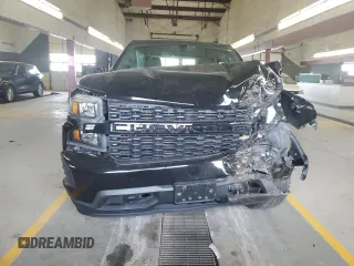 2021 Chevrolet Silverado 1500 Custom with VIN 1GCPYBEK3MZ120101, listed as a Copart auction lot 84403284 with 52,693 mi miles and Salvage Title. Bid and sale history available at DreamBid. Image 5.
