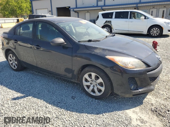 2013 Mazda 3 i SV with VIN JM1BL1TF1D1729453, listed as a Copart auction lot 50453525 with 175,441 mi miles and Salvage title. Bid and sale history available at DreamBid. Image 4.