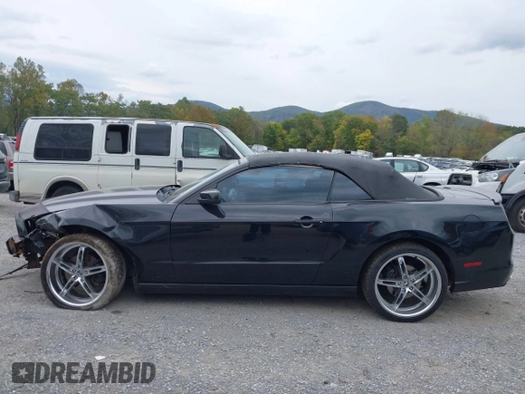 2013 Ford Mustang V6 with VIN 1ZVBP8EM3D5211391, listed as a IAAI auction lot 40585527 with 203,555 mi miles and . Bid and sale history available at DreamBid. Image 15.