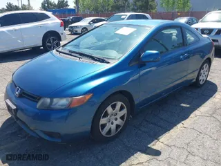 2007 Honda Civic Cpe LX with VIN 2HGFG12627H571705, listed as a IAAI auction lot 42024876 with 100,697 mi miles. Bid and sale history available at carsss.com. Image 2.