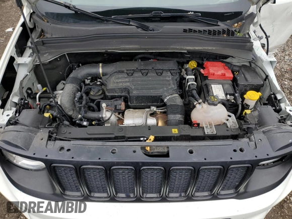 2023 Jeep Renegade Altitude z VIN ZACNJDE16PPP35515, wystawiony jako Copart lot #57641465 z przebiegiem 75 422 mil mil oraz Szkoda całkowita • Salvage title. Historia ofert i sprzedaży dostępna na DreamBid. Obrazek 12.
