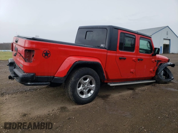 2021 Jeep Gladiator Freedom с VIN 1C6HJTAG6ML576801, выставлен на аукционе Copart как лот 51083125 с пробегом 51 874 миль миль и Списание • Salvage title. История ставок и продаж доступна на DreamBid. Изображение 3.