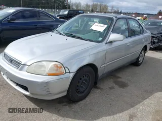 1998 Honda Civic EX with VIN 2HGEJ864XWH627385, listed as a IAAI auction lot 41933830 with 190,900 mi miles. Bid and sale history available at carsss.com. Image 2.