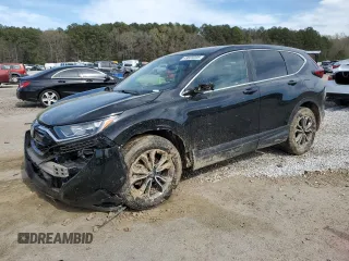 2021 Honda CR-V EX-L with VIN 5J6RW1H86ML008348, listed as a Copart auction lot 49609305 with 56,534 mi miles and Salvage Title. Bid and sale history available at carsss.com. Image 1.