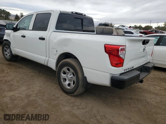2021 Nissan Titan S с VIN 1N6AA1EE6MN520317, выставлен на аукционе Copart как лот 76320344 с пробегом 24 950 миль миль и Списание • Salvage title. История ставок и продаж доступна на DreamBid. Изображение 2.