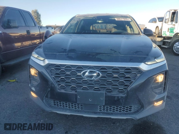 2020 Hyundai Santa Fe SEL w/SULEV with VIN 5NMS33AD3LH268256, listed as a Copart auction lot 88677955 with 43,423 mi miles and Salvage Title. Bid and sale history available at carsss.com. Image 5.