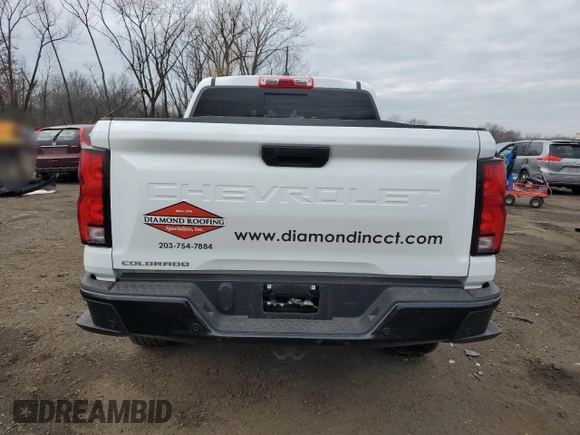 2024 Chevrolet Colorado 4WD Z71 with VIN 1GCPTDEK1R1108755, listed as a Copart auction lot 87510915 with 11,769 mi miles and Salvage Title. Bid and sale history available at carsss.com. Image 6.