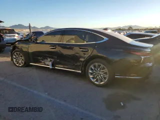 2018 Lexus LS with VIN JTHB51FF3J5004008, listed as a Copart auction lot 78175134 with 33,983 mi miles and Salvage Title. Bid and sale history available at carsss.com. Image 2.