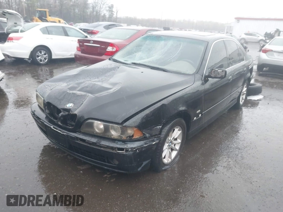 2002 BMW 5 Series 525iA with VIN WBADT43432GY95893, listed as a IAAI auction lot 42002537 with 140,026 mi miles. Bid and sale history available at carsss.com. Image 2.