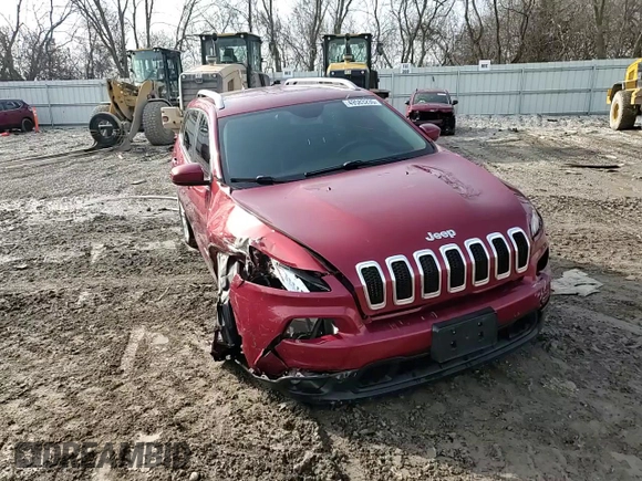 2015 Jeep Cherokee Latitude with VIN 1C4PJMCS4FW665411, listed as a Copart auction lot 49583235 with 88,121 mi miles and Clean Title. Bid and sale history available at carsss.com. Image 12.