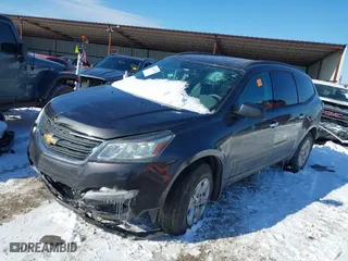 2016 Chevrolet Traverse LS with VIN 1GNKRFKD9GJ341751, listed as a IAAI auction lot 41614772 with 1 mi miles. Bid and sale history available at carsss.com. Image 16.