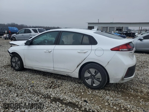 2021 Hyundai Ioniq Blue with VIN KMHC65LC4MU246221, listed as a Copart auction lot 59340345 with 82,974 mi miles and Salvage title. Bid and sale history available at DreamBid. Image 2.